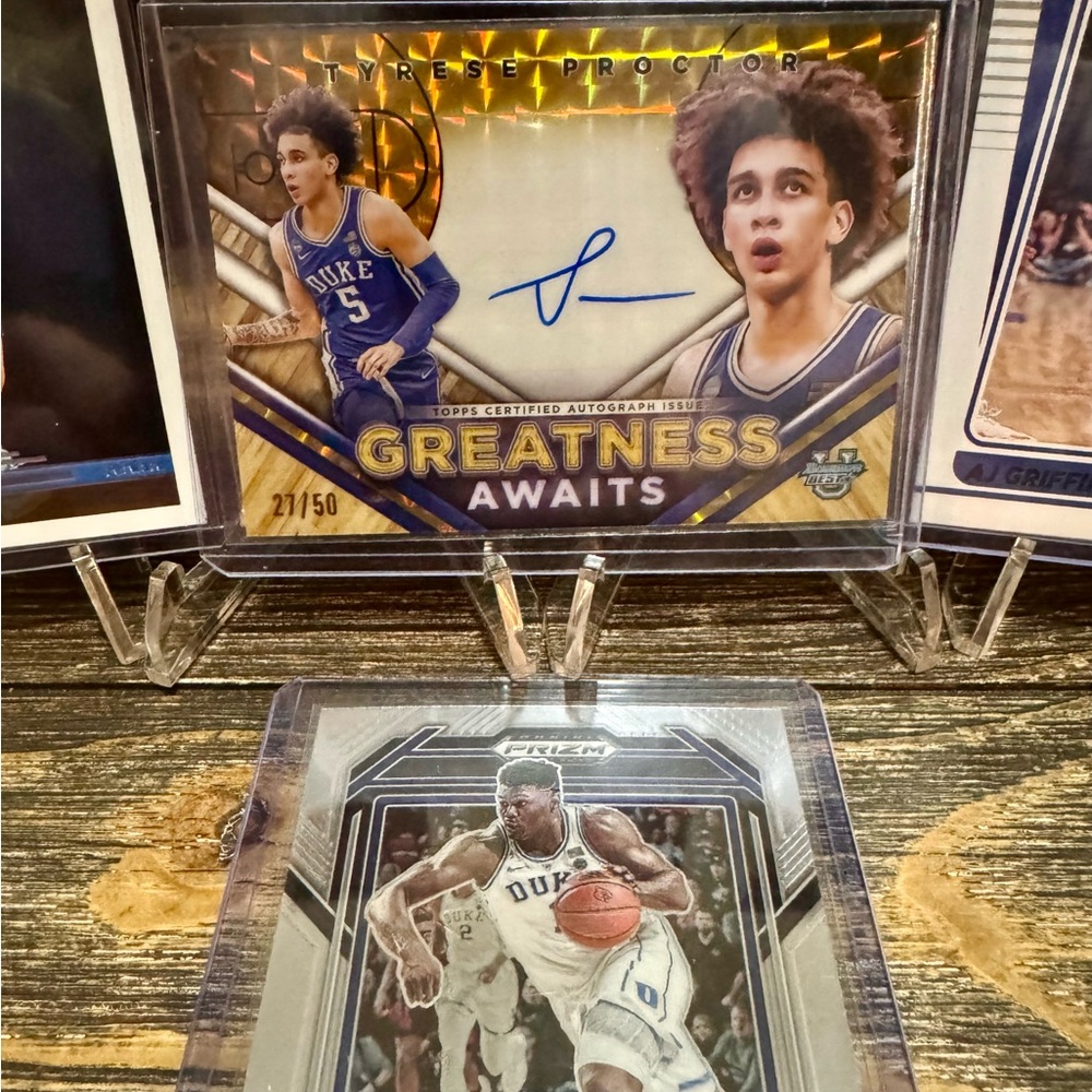 2024 Topps Bowman Tyrese Proctor Gold Auto